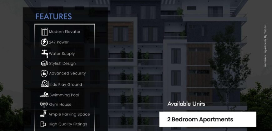 AMBIANCE APARTMENTS DESIGNED FOR DISCERNING INVESTORS