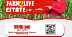 FARM2LIVE ESTATE (ILOTI)